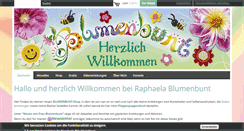 Desktop Screenshot of blumenbunt.de